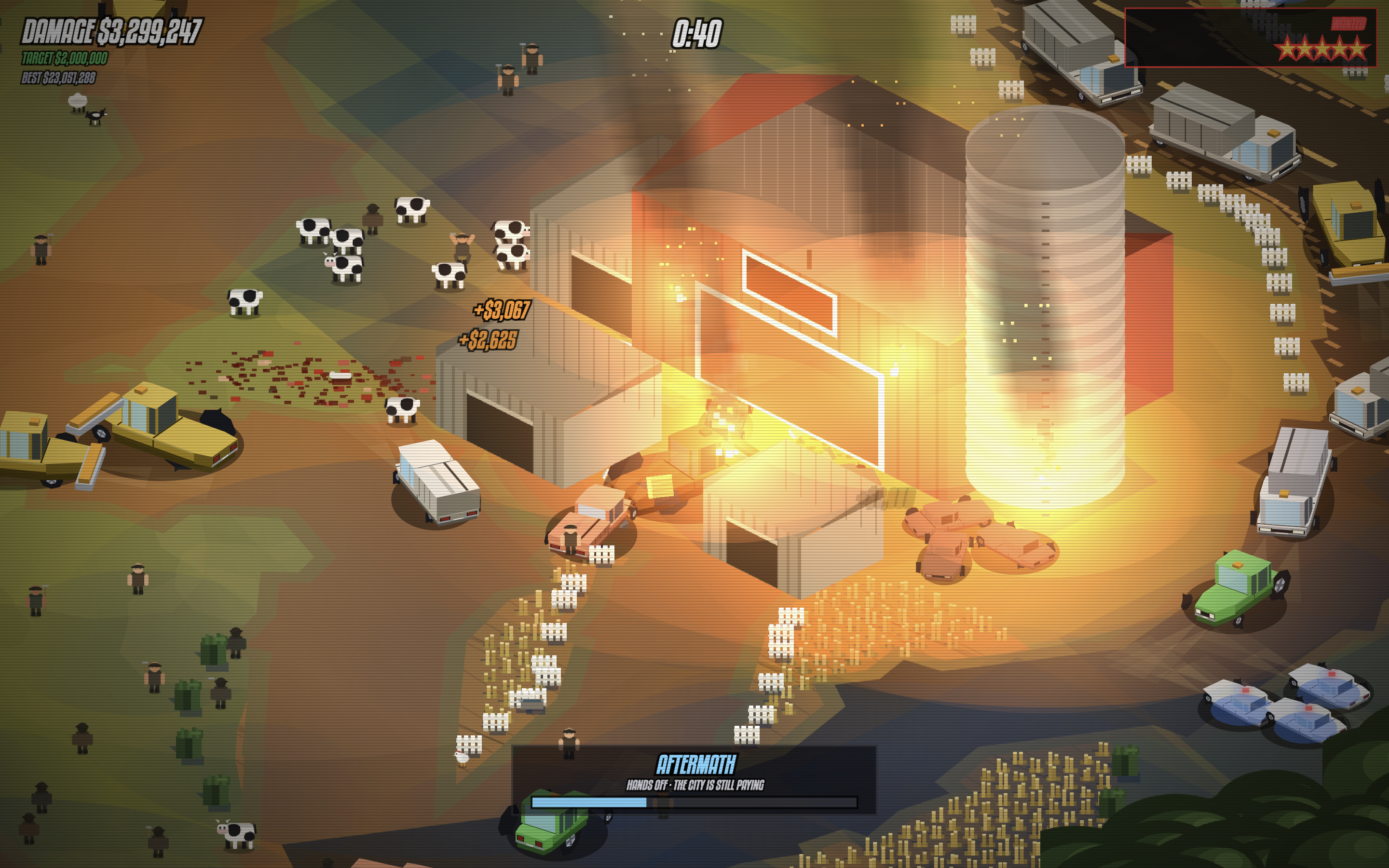 Countryside Barn Inferno