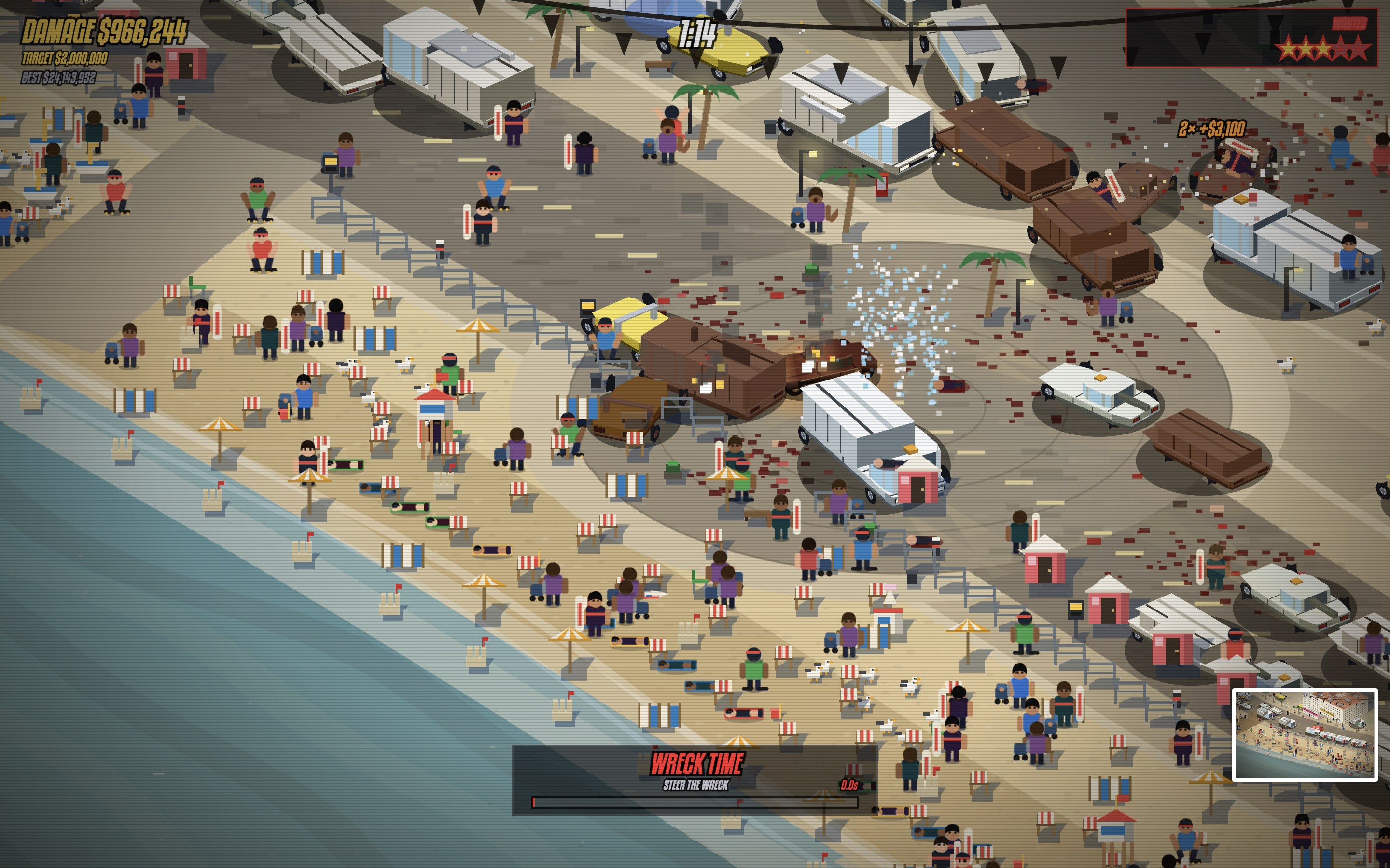 Coast Beach Chaos